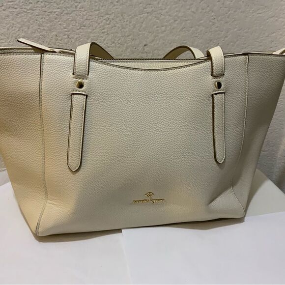 NANETTE LEPORE Dome Tote Crossbody In white Vanilla - Picture 4 of 12